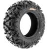 imageSUNF 27x1112 27x11x12 All Terrain Tires ATV UTV 6 PR POWER I A033  SET of 4 black