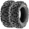 imageSet of 4 SunF PowerI ATV UTV allterrain Tires 25x812 Front ampamp 25x1012 Rear 6 PR Tubeless A03323x811  24x911