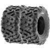 imageSunF PowerII ATV ampamp GoKart Mini Bike Tires 145706 14x66 6 PR Tubeless A051 Set of 422x710  20x109