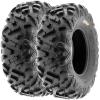 imageSunF PowerII ATV ampamp GoKart Mini Bike Tires 145706 14x66 6 PR Tubeless A051 Set of 425x812  25x1012