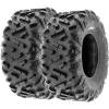 imageSunF PowerII ATV ampamp GoKart Mini Bike Tires 145706 14x66 6 PR Tubeless A051 Set of 426x912  26x1112