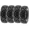 imageSUNF 26x1112 26x11x12 All Terrain Tires ATV UTV 6 PR POWER I A033  SET of 4 black