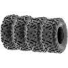 imageSunF PowerII ATV ampamp GoKart Mini Bike Tires 145706 14x66 6 PR Tubeless A051 Set of 426x912  26x1112