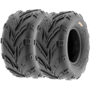 imagePair of 2 SunF A004 ATV GoKarts 145706 AT offroad Tires Trail ampamp Track 6 PR Tubeless20x1010