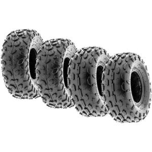 imageSunF Full Set A01415 Sport ATV UTV Go Cart Tires 145706 4 Ply Front ampamp Rear