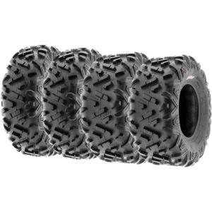 imageSunF PowerII ATV ampamp GoKart Mini Bike Tires 145706 14x66 6 PR Tubeless A051 Set of 426x912  26x1112