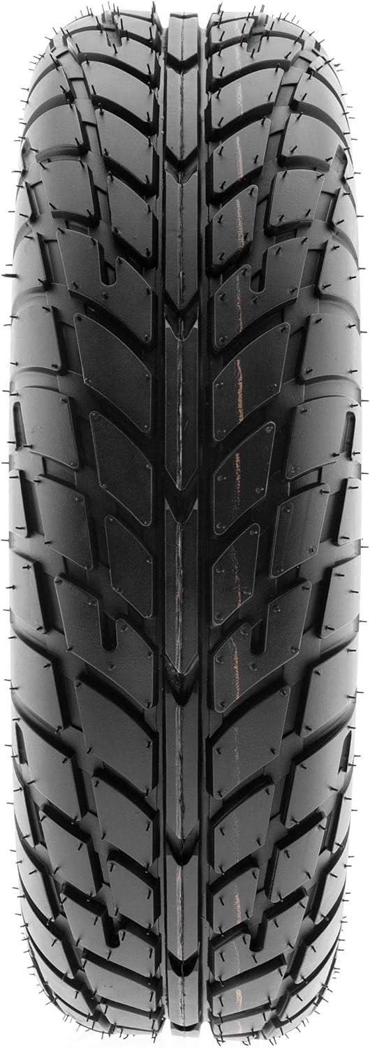 image2SunF 19x78 ATV UTV Tires 19x7x8 Tubeless 6 Ply for 8 Rims  A021 black
