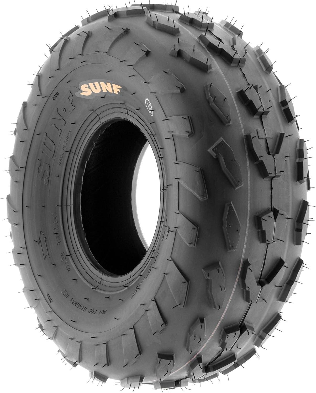 imagePair of 2 SunF A007 18x77 ATV GoKart SportPerformance Tires 4 PR Tubeless20x78