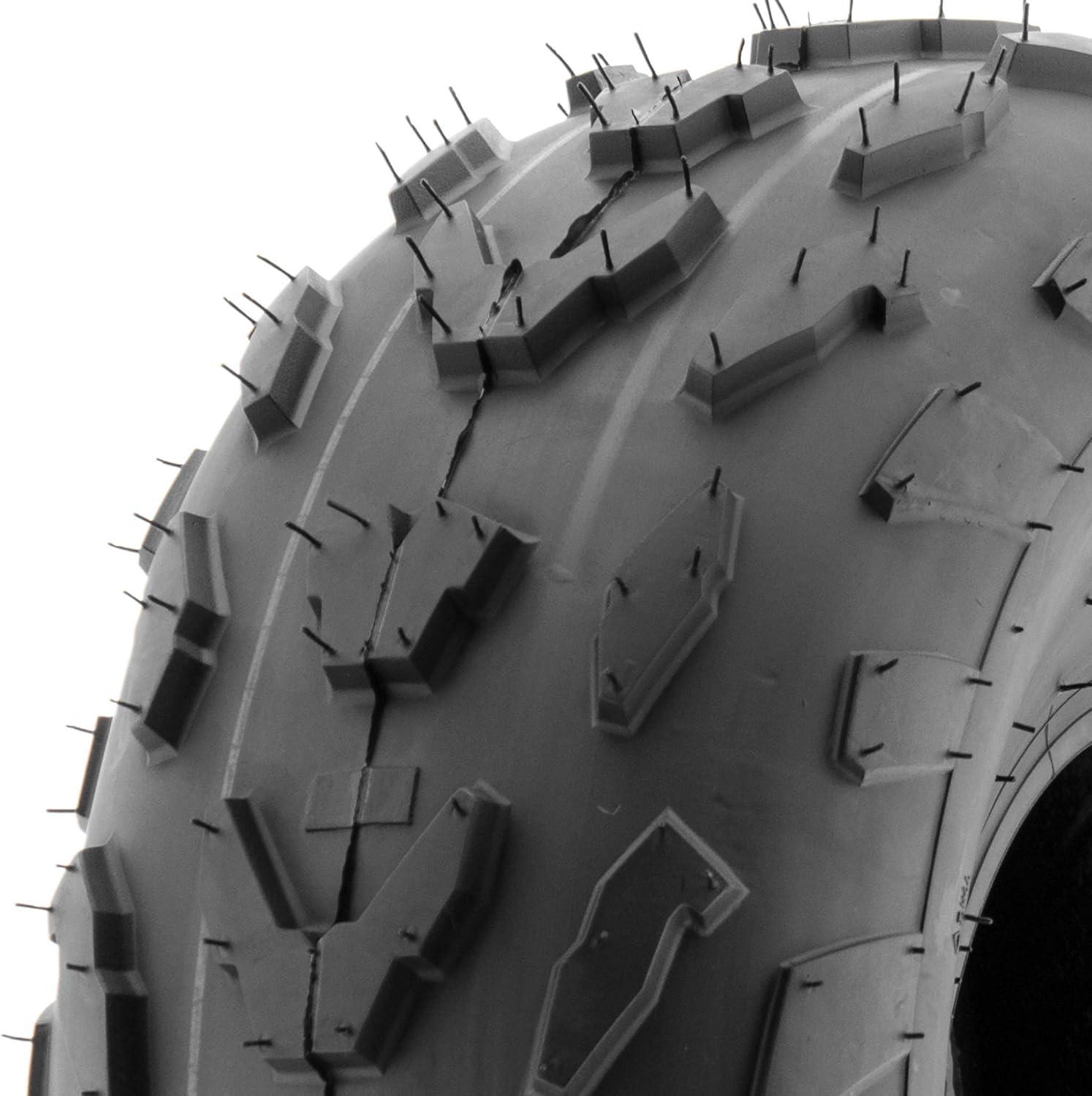 imagePair of 2 SunF A007 18x77 ATV GoKart SportPerformance Tires 4 PR Tubeless20x78