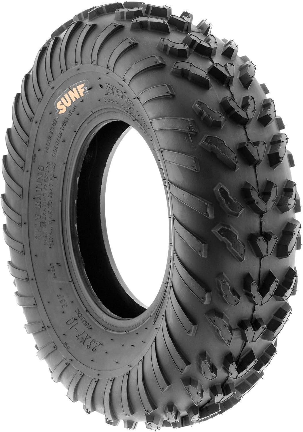 imagePair of 2 SunF A007 18x77 ATV GoKart SportPerformance Tires 4 PR Tubeless23x710