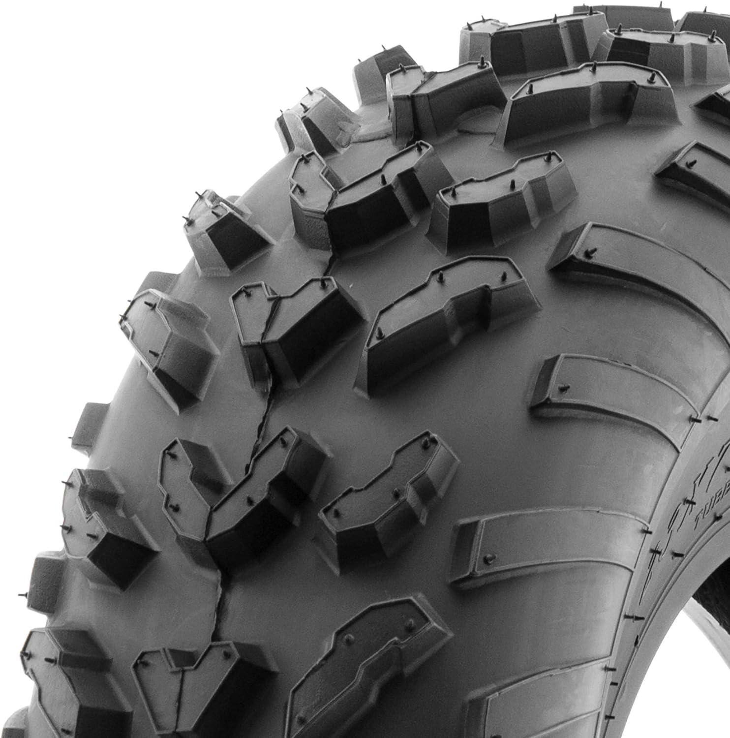 imagePair of 2 SunF A007 18x77 ATV GoKart SportPerformance Tires 4 PR Tubeless23x710