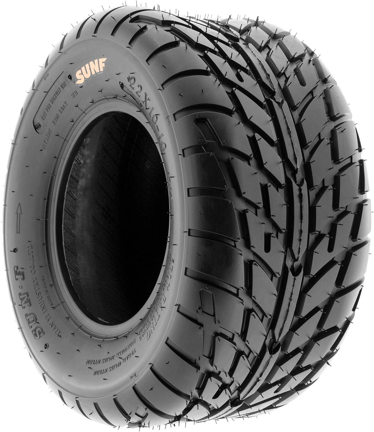 imagePair of 2 SunF A021 TT Sport ATV UTV Dirt ampamp Flat Track Tires 19x78 6 PR Tubeless17x910 2254510