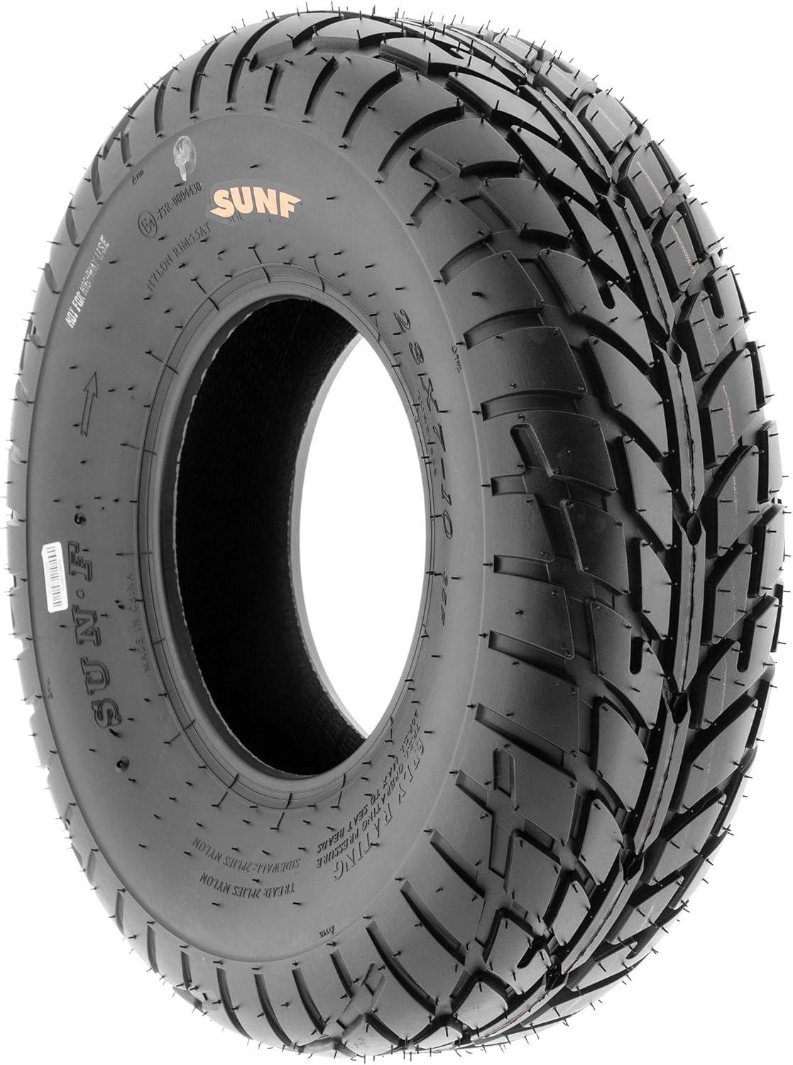 imagePair of 2 SunF A021 TT Sport ATV UTV Dirt ampamp Flat Track Tires 19x78 6 PR Tubeless19x610