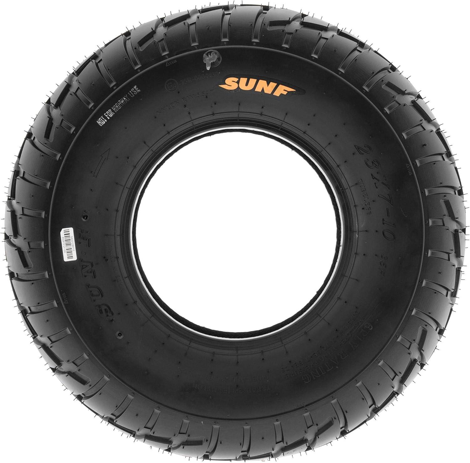imagePair of 2 SunF A021 TT Sport ATV UTV Dirt ampamp Flat Track Tires 19x78 6 PR Tubeless19x610