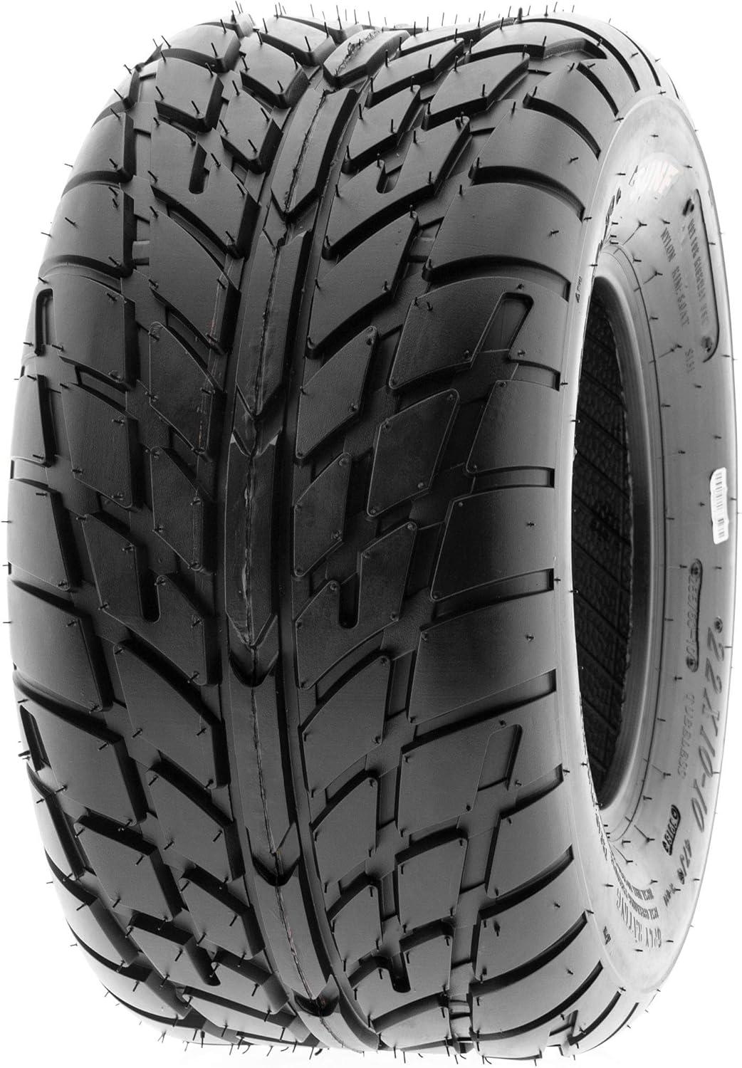 imagePair of 2 SunF A021 TT Sport ATV UTV Dirt ampamp Flat Track Tires 19x78 6 PR Tubeless22x1012
