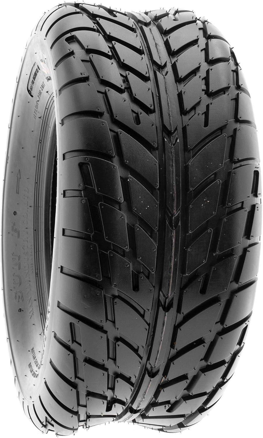 imagePair of 2 SunF A021 TT Sport ATV UTV Dirt ampamp Flat Track Tires 19x78 6 PR Tubeless25x1011