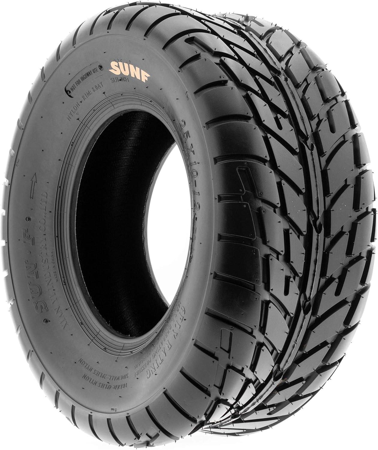 imagePair of 2 SunF A021 TT Sport ATV UTV Dirt ampamp Flat Track Tires 19x78 6 PR Tubeless26x1014