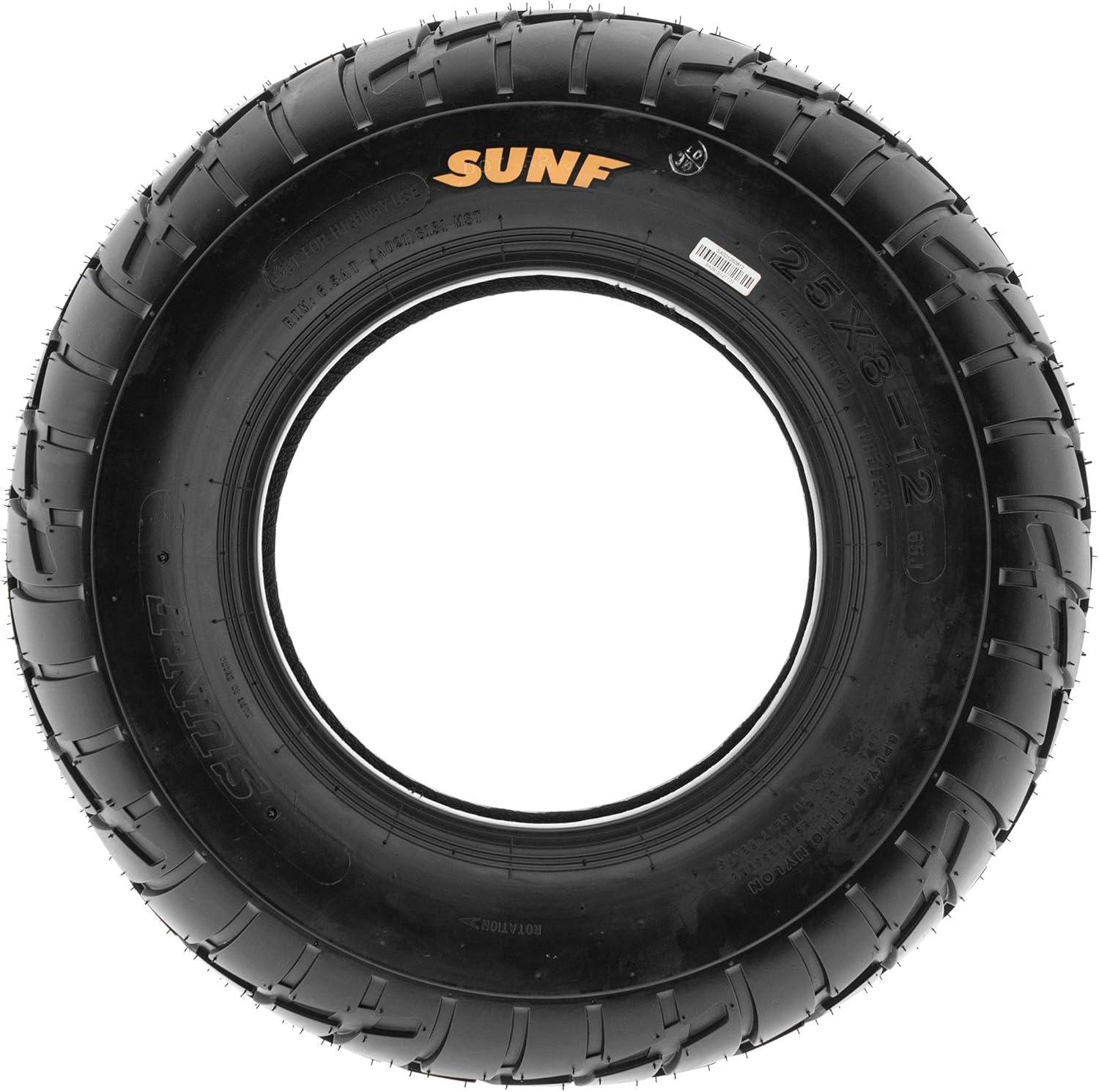 imagePair of 2 SunF A021 TT Sport ATV UTV Dirt ampamp Flat Track Tires 19x78 6 PR Tubeless26x814