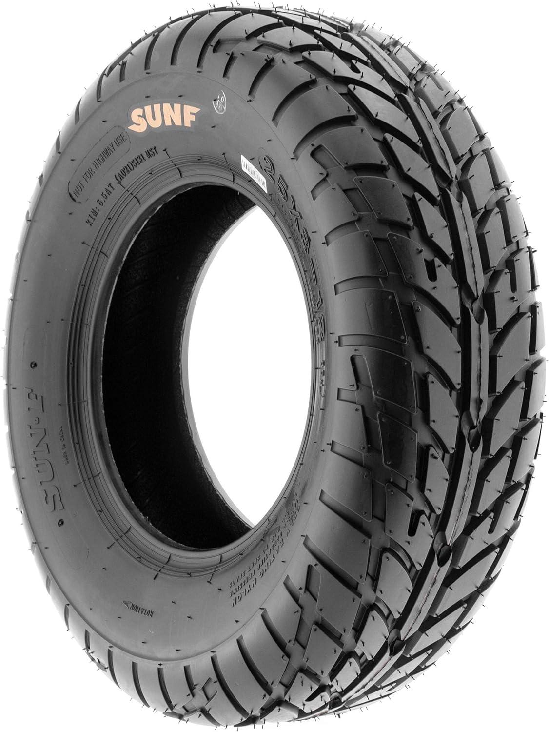 imagePair of 2 SunF A021 TT Sport ATV UTV Dirt ampamp Flat Track Tires 19x78 6 PR Tubeless26x814