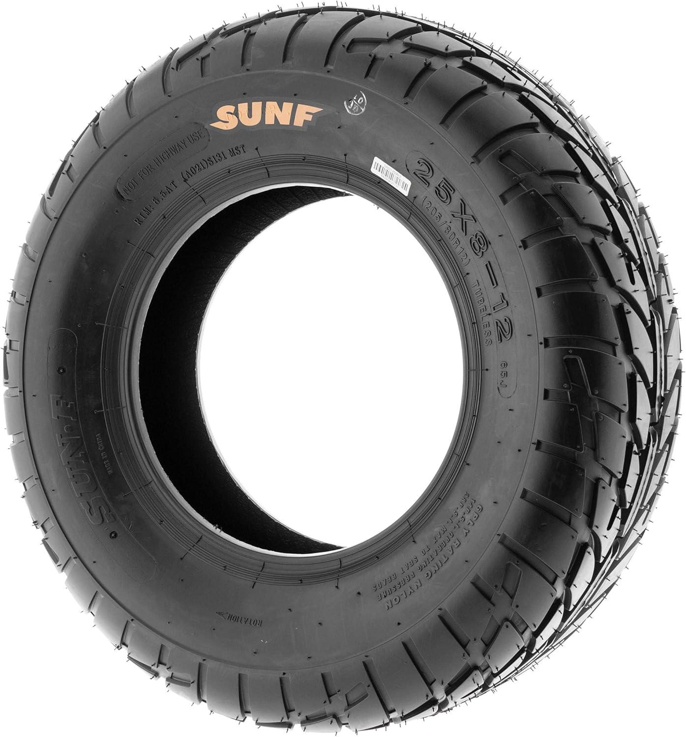 imagePair of 2 SunF A021 TT Sport ATV UTV Dirt ampamp Flat Track Tires 19x78 6 PR Tubeless26x814