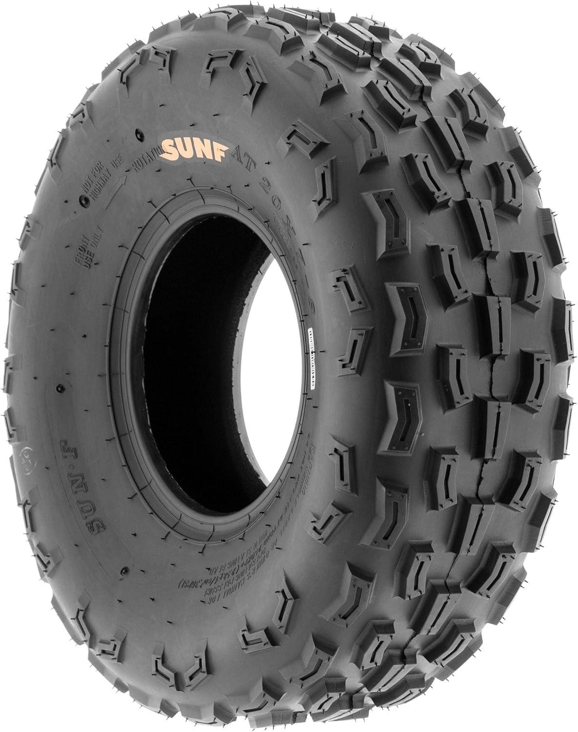 imagePair of 2 SunF A029 ATV UTV 20x78 20x7x8 Track XC Knobby Tires 6 PR Tubeless
