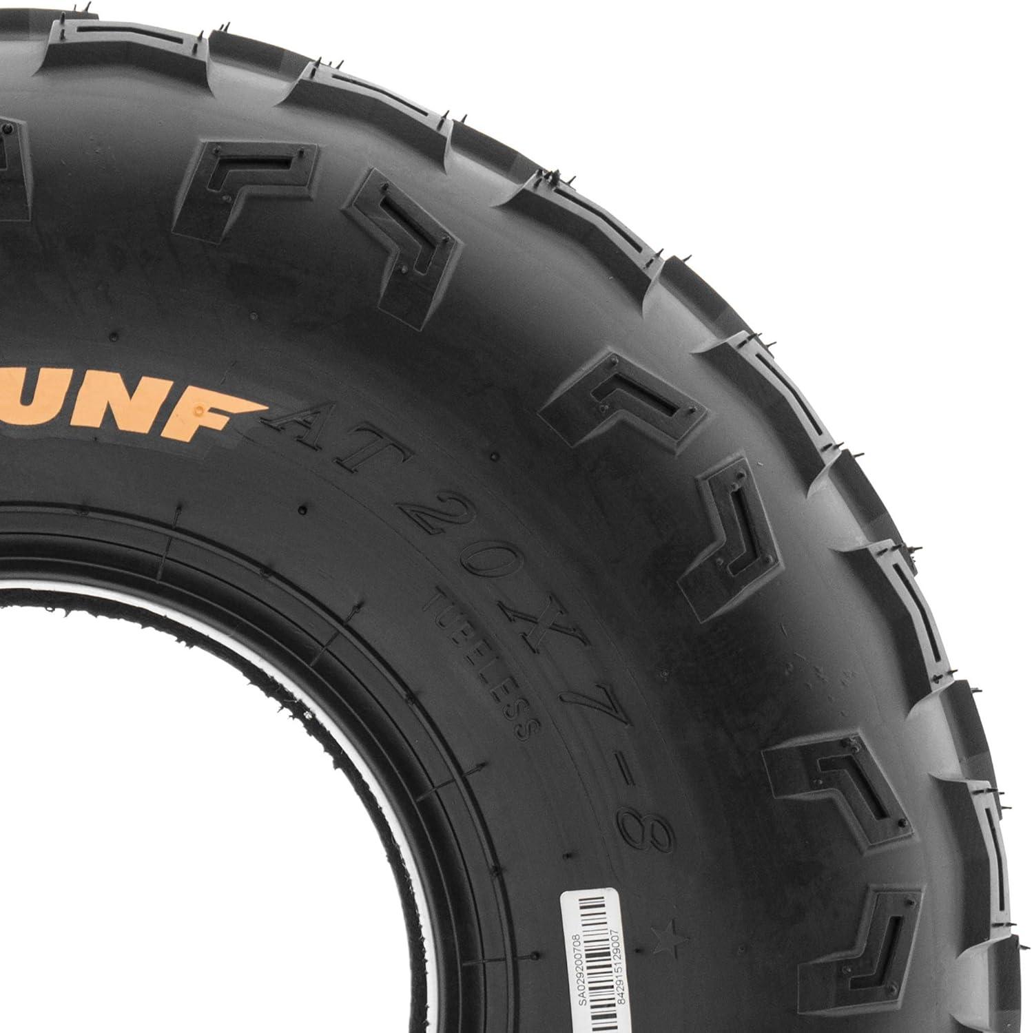 imagePair of 2 SunF A029 ATV UTV 20x78 20x7x8 Track XC Knobby Tires 6 PR Tubeless