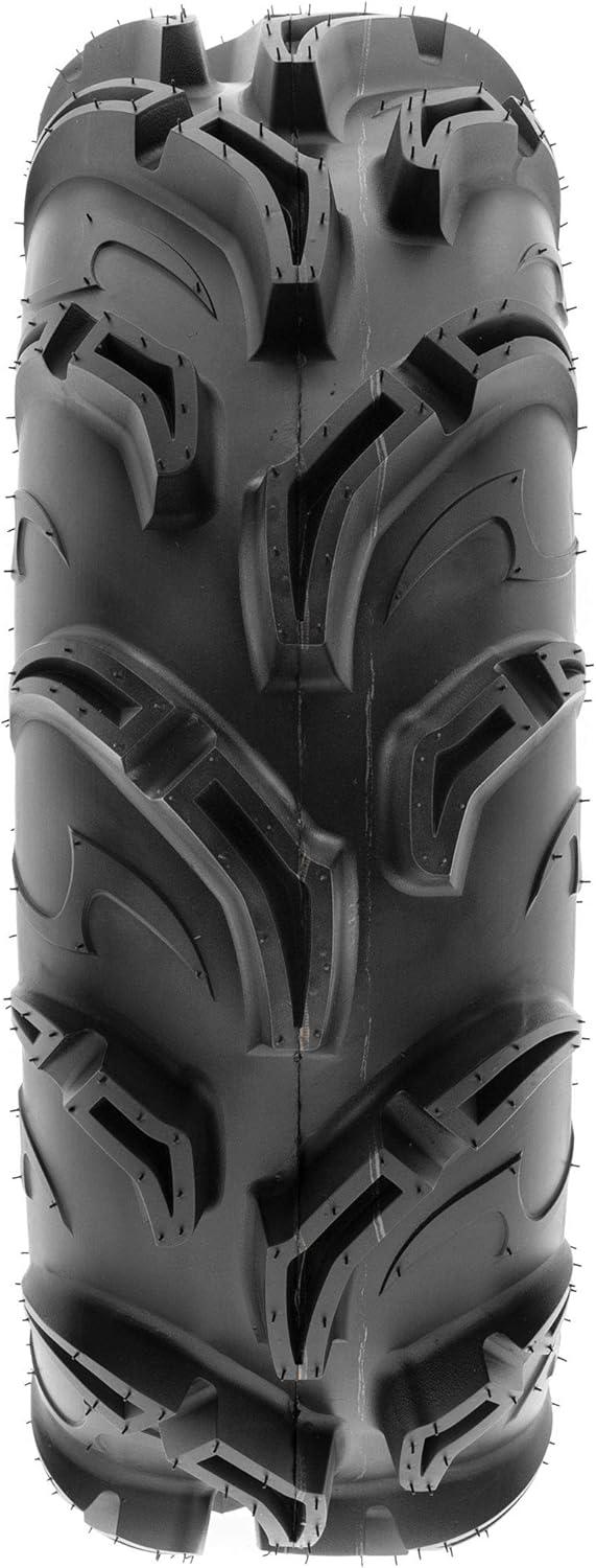 imagePair of 2 SunF Warrior AT 25x812 ATV UTV Mud ampamp Trail Tires 6 PR Tubeless A04827x914