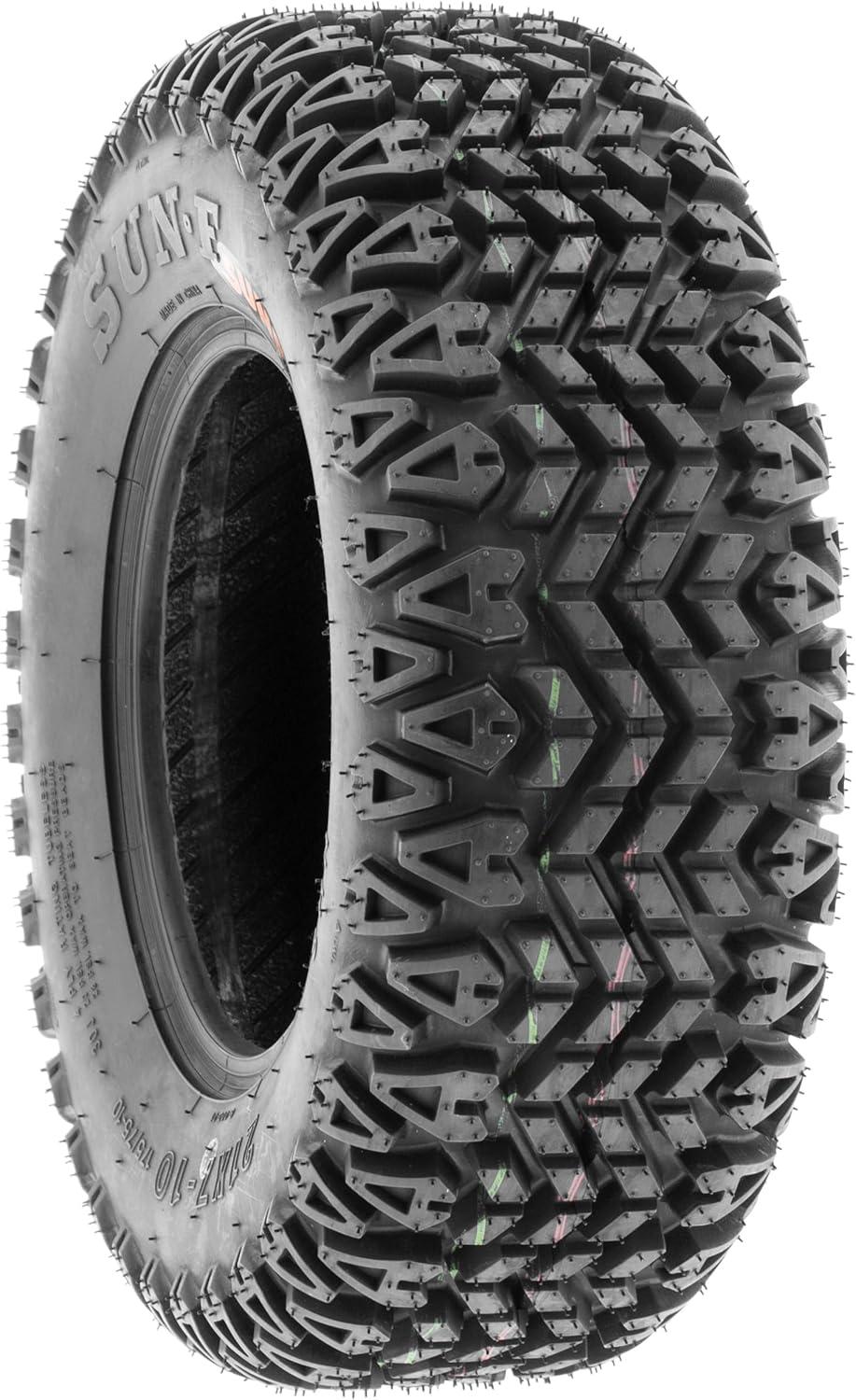 imageSUNFSunF 21x710 UTV Tire 21x7x10 Gof Cart Lawn Mower 4 PR G003PAIR of 2blackLCF1G003210710x2