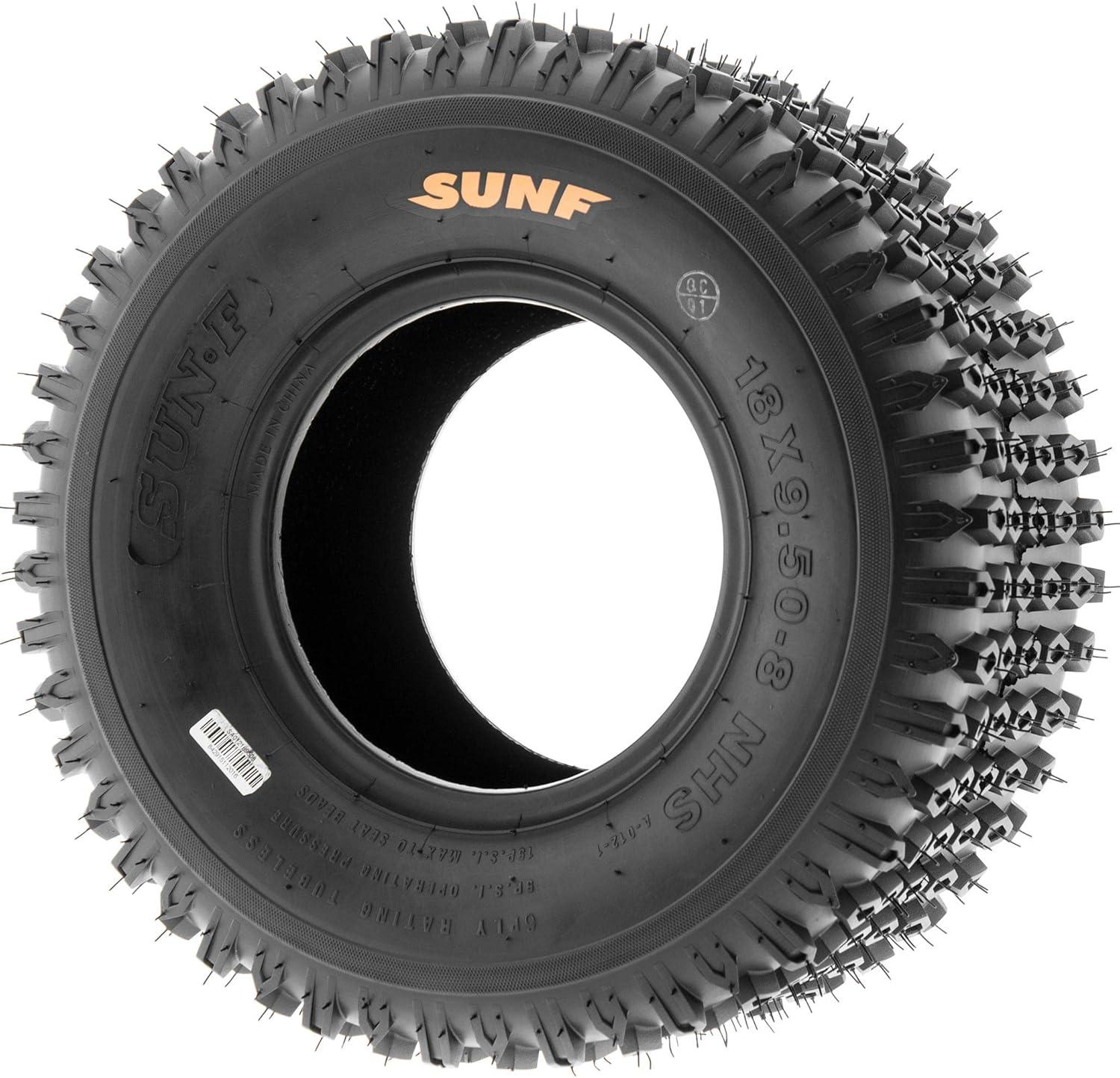 imageSet of 2 SunF A012 XC SportRacing ATVUTV OffRoad Tires 16x87 6PR Knobby Tread18x958