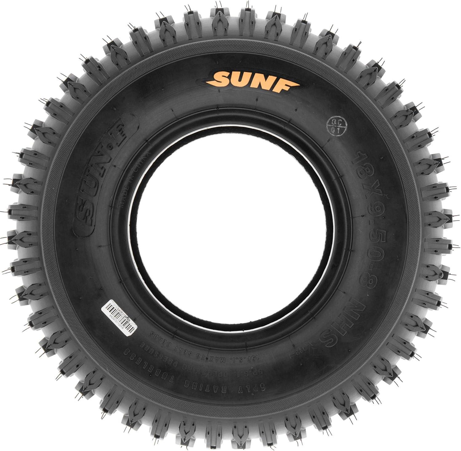 imageSet of 2 SunF A012 XC SportRacing ATVUTV OffRoad Tires 16x87 6PR Knobby Tread18x958