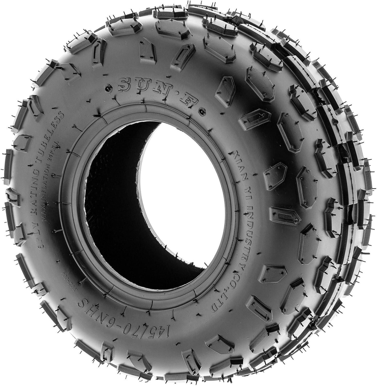 imageSet of 2 SunF A015 SportRacing ATVUTV Tires 145706 6PR145706