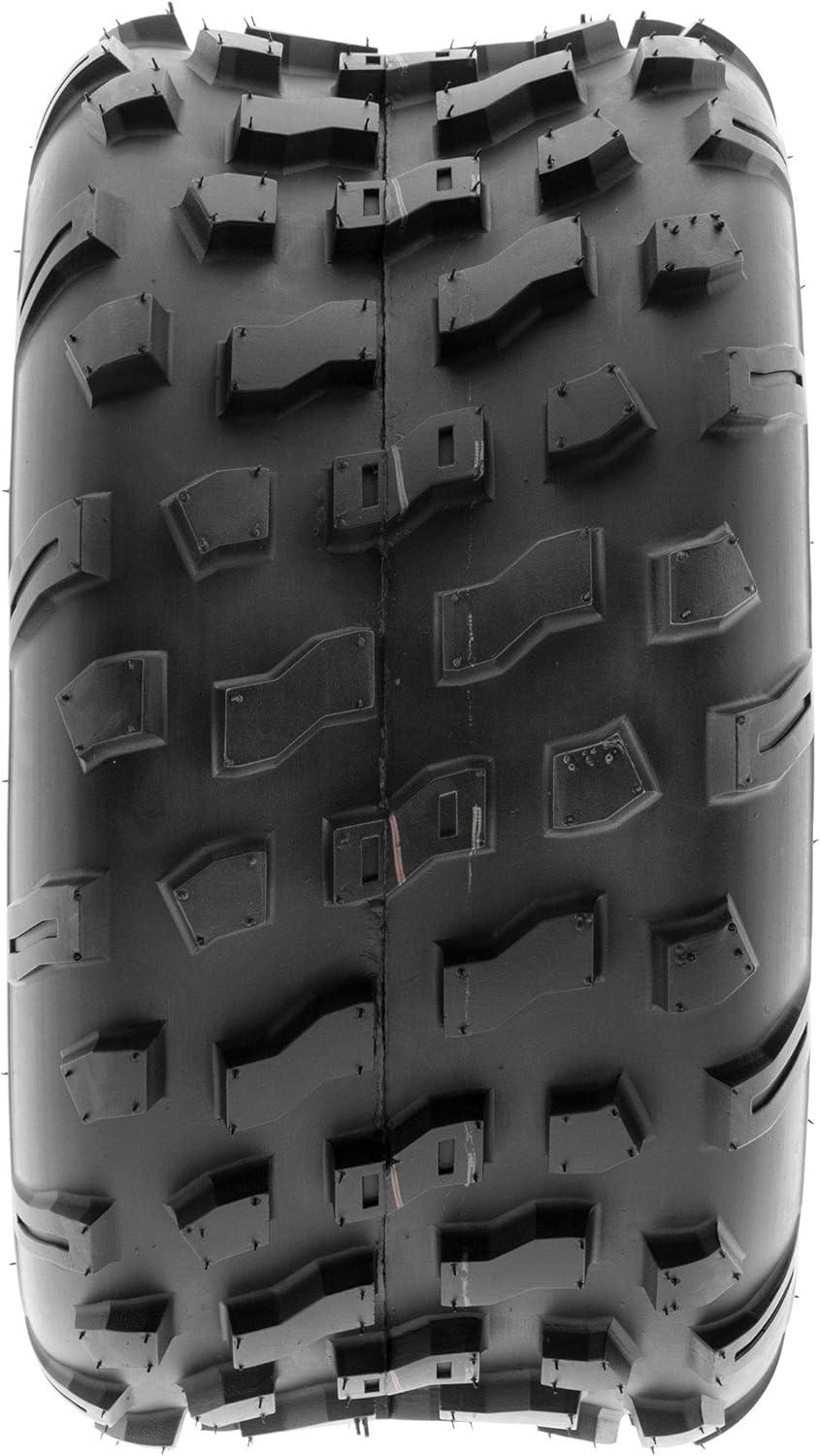 imageSet of 2 SunF A022 20x109 ATVUTV OffRoad Tires 6PR Knobby Tread
