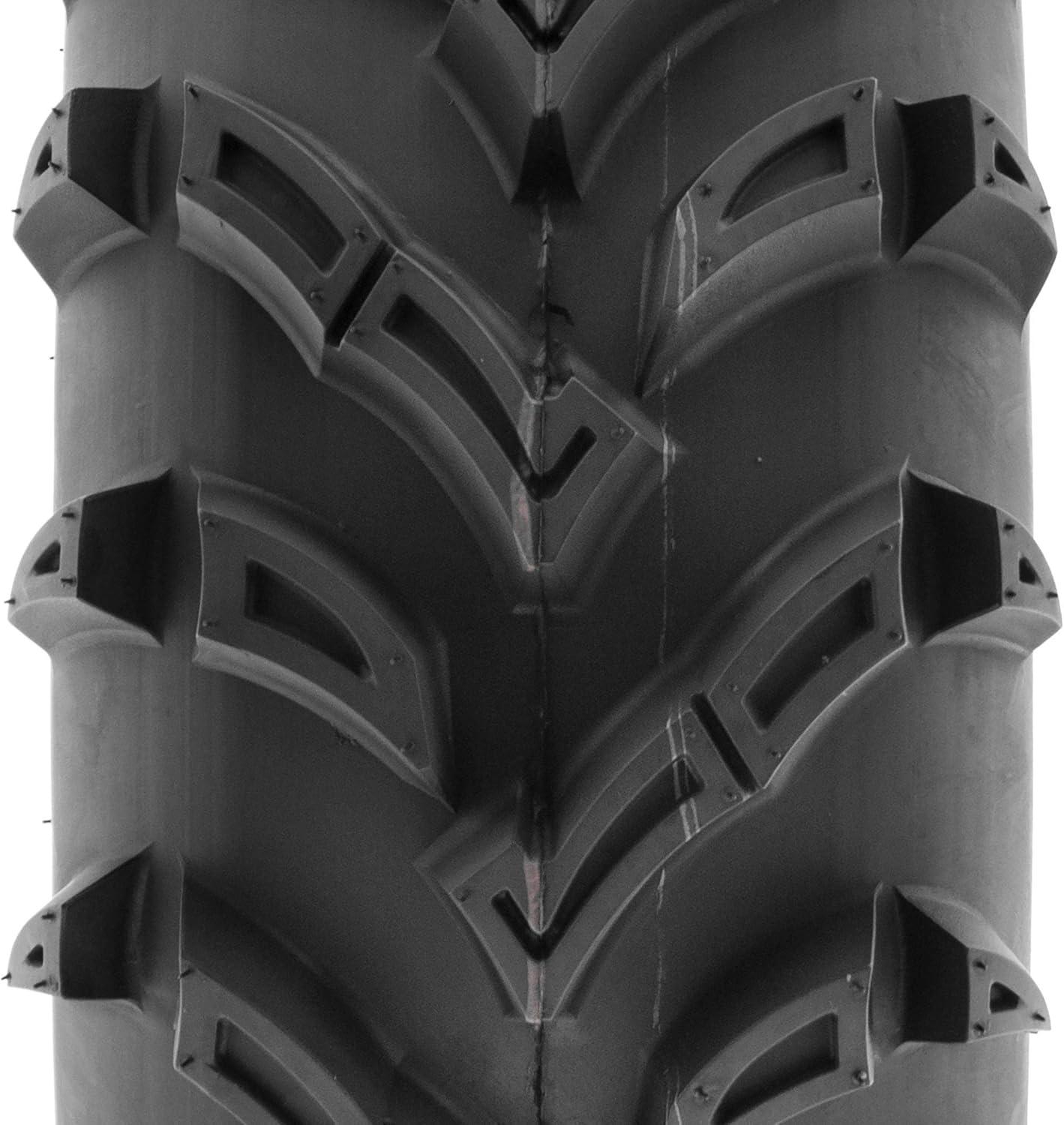imageSet of 2 SunF A024 23x811 ATV UTV MudTrail Tires 6PR Deep Directional Tread
