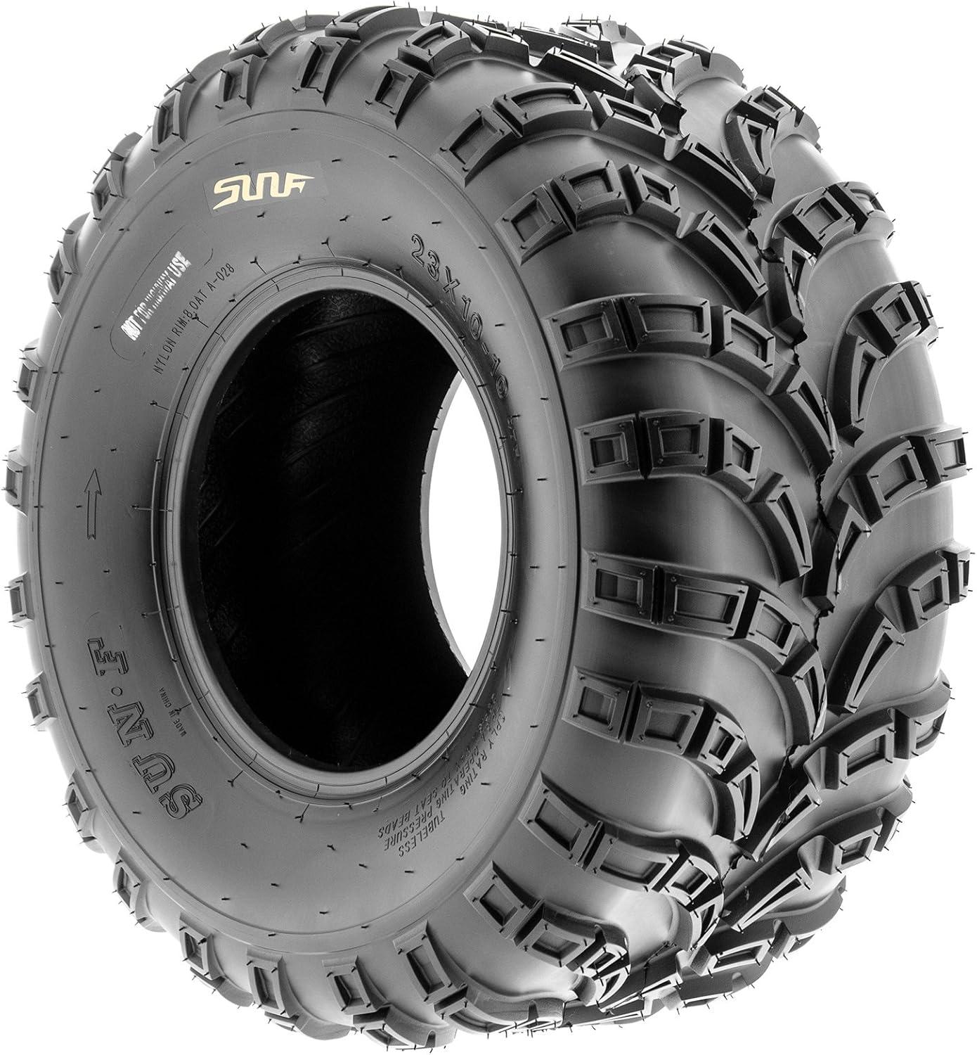 imageSet of 2 SunF A028 OffRoad ampamp Turf ATV UTV Cart Tires 22x1010 6PR Tubeless22x129