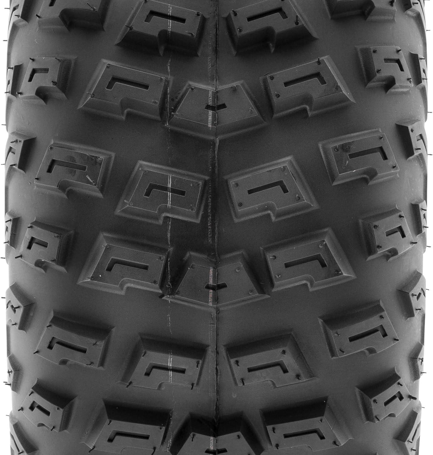 imageSet of 2 SunF A030 Knobby ATVUTV Tires 22x108 6 PR Tubeless
