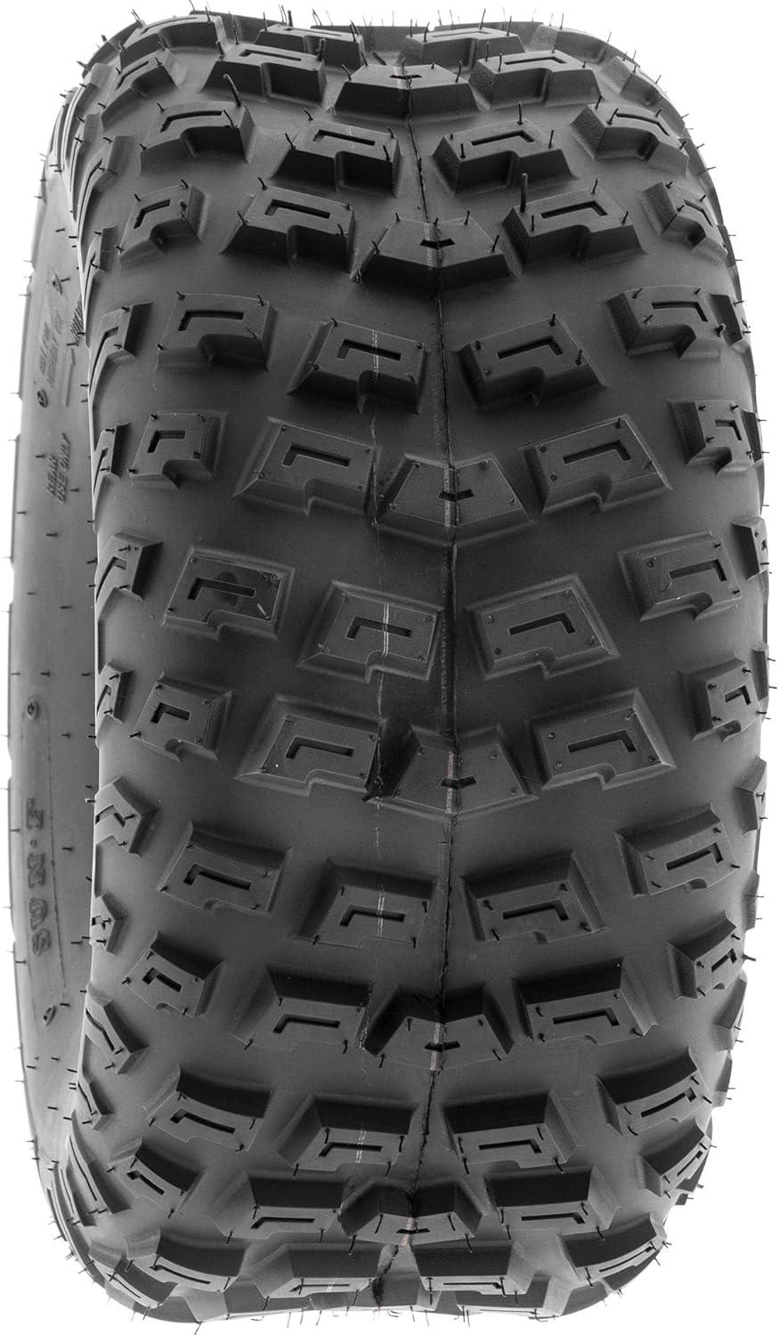 imageSet of 2 SunF A030 Knobby ATVUTV Tires 22x108 6 PR Tubeless