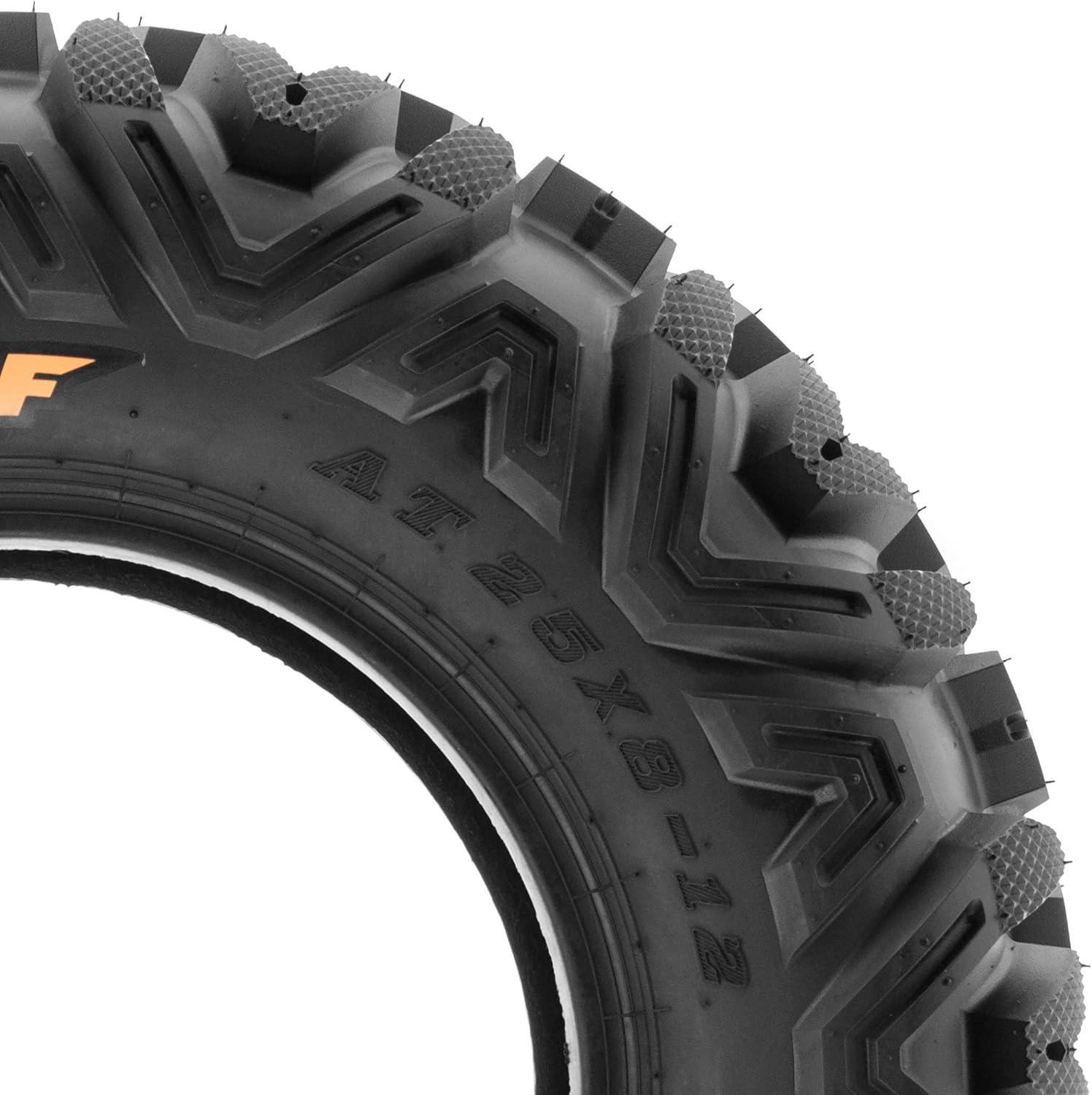 imageSet of 2 SunF A033 PowerI AT 22x712 ATV UTV OffRoad Tires AllTerrain 6 Ply Tubeless24x911