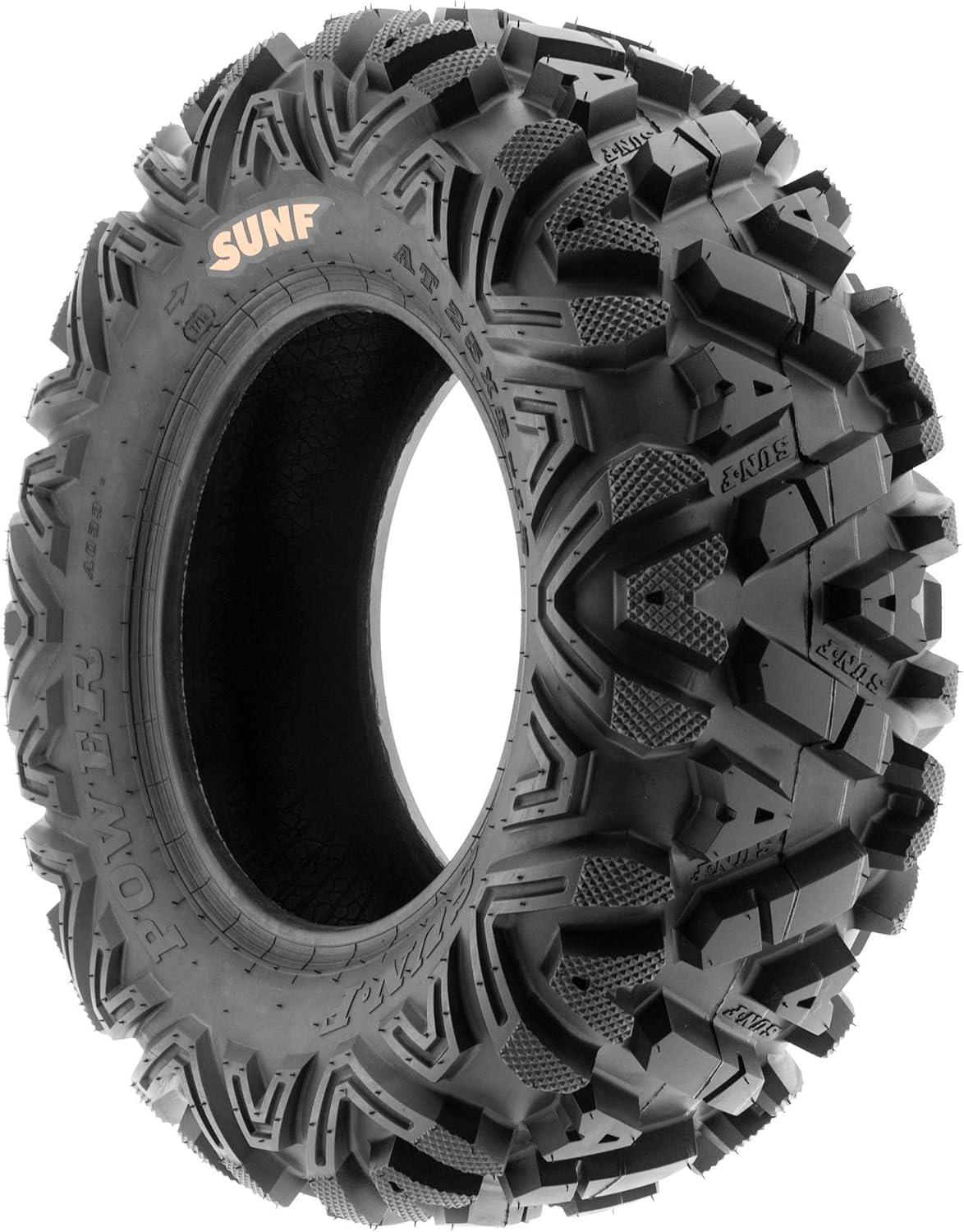 imageSet of 2 SunF A033 PowerI AT 22x712 ATV UTV OffRoad Tires AllTerrain 6 Ply Tubeless24x911