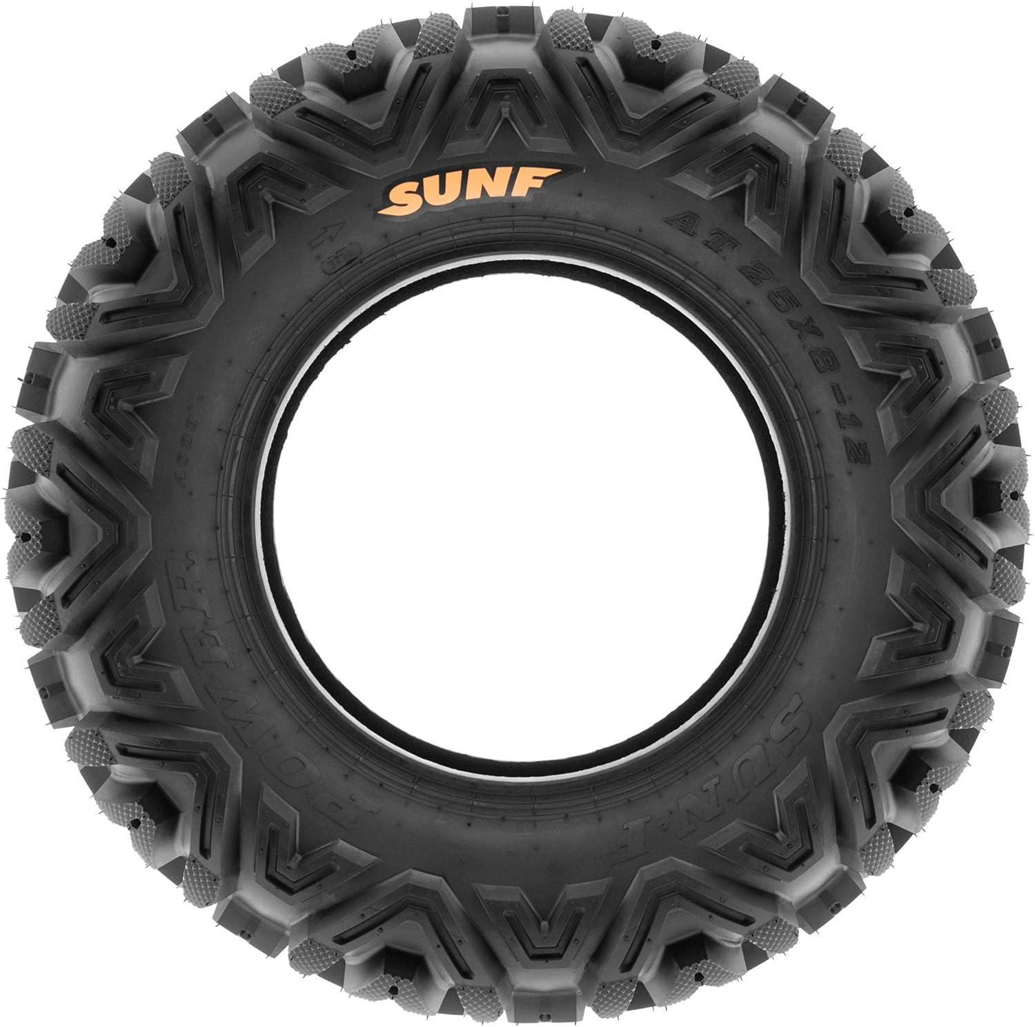 imageSet of 2 SunF A033 PowerI AT 22x712 ATV UTV OffRoad Tires AllTerrain 6 Ply Tubeless27x912