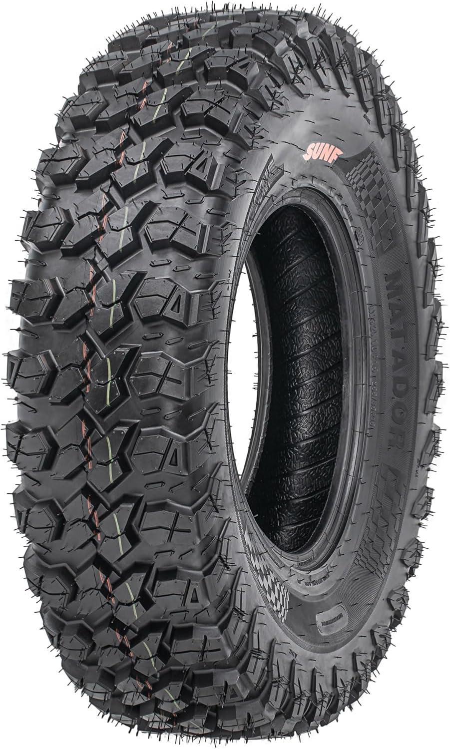 imageSet of 2 SunF A060 UTV AllTerrain Radial Tires 33x10R15 2559015 8 ply Tubeless