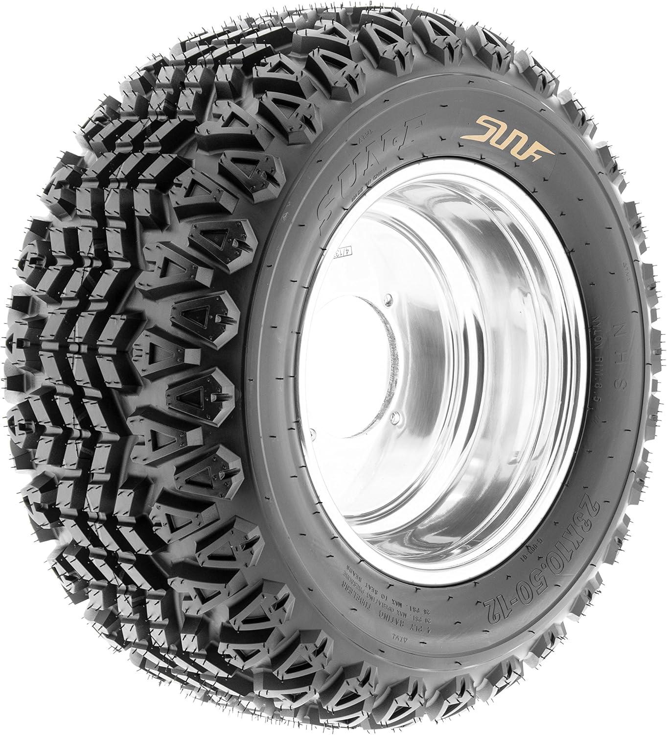 imageSet of 2 SunF G003 20x108 Riding Mower Tires Turf Tires 20x108 Tractor Tires Rims NOT included21x710