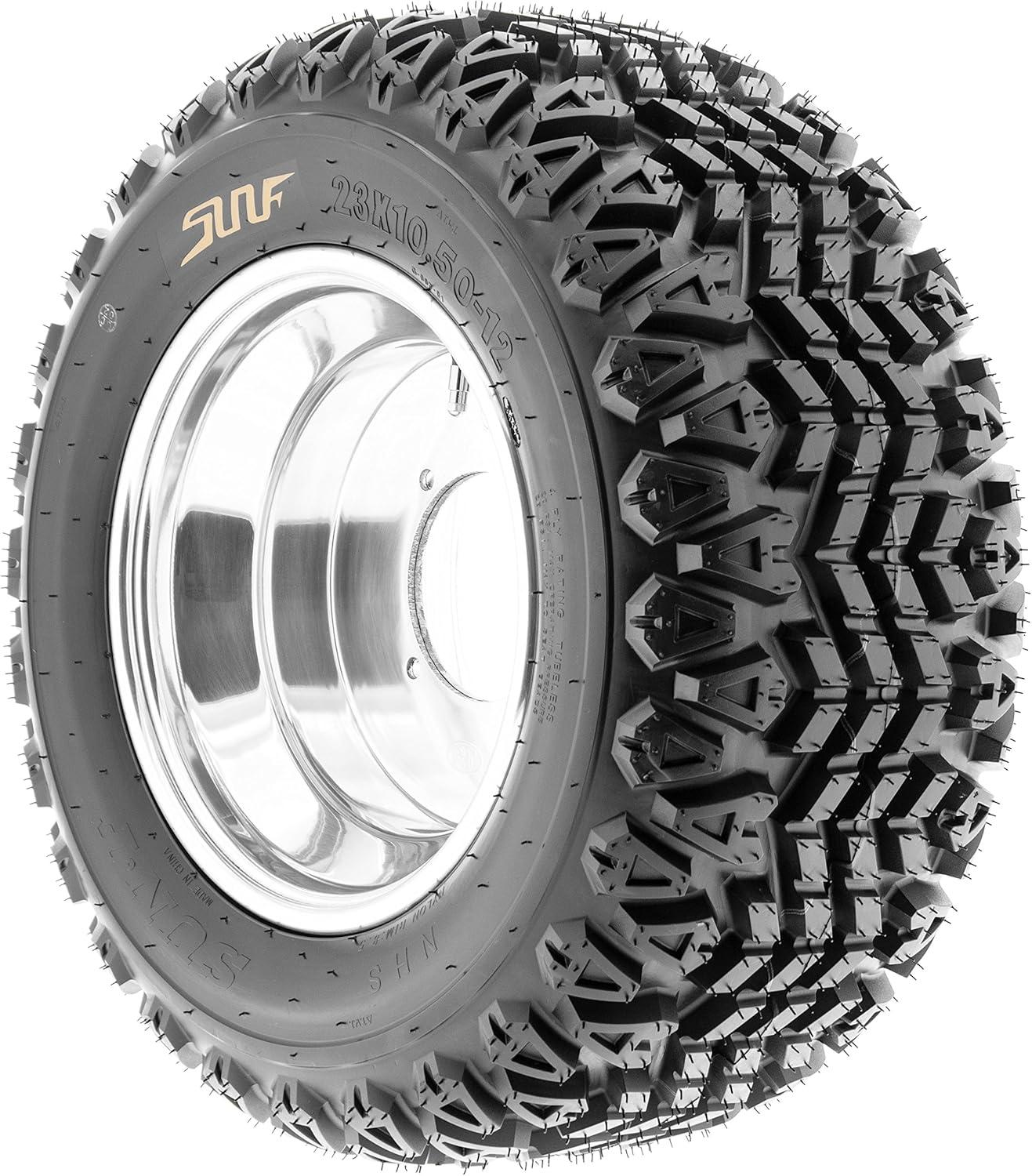 imageSet of 2 SunF G003 20x108 Riding Mower Tires Turf Tires 20x108 Tractor Tires Rims NOT included21x710