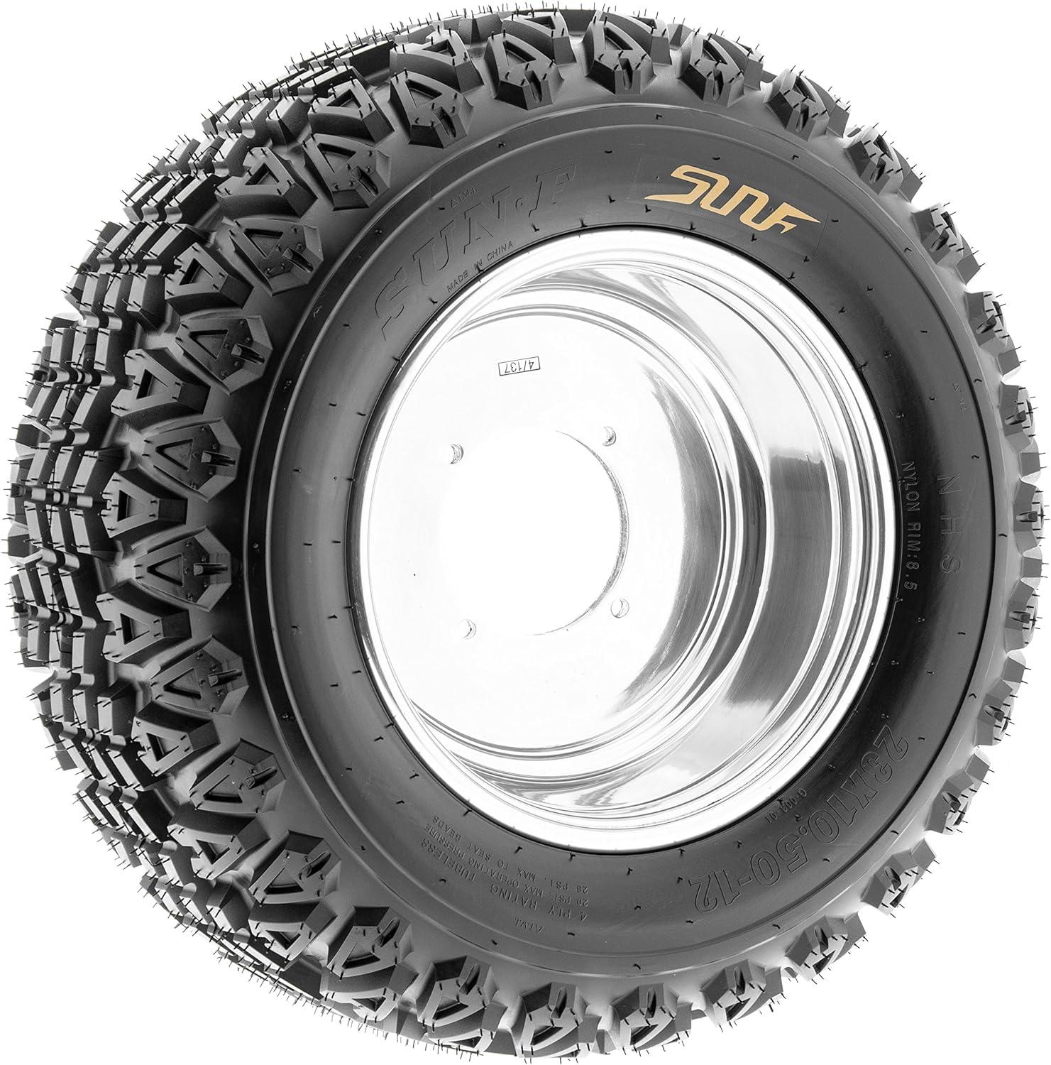 imageSet of 2 SunF G003 20x108 Riding Mower Tires Turf Tires 20x108 Tractor Tires Rims NOT included21x710