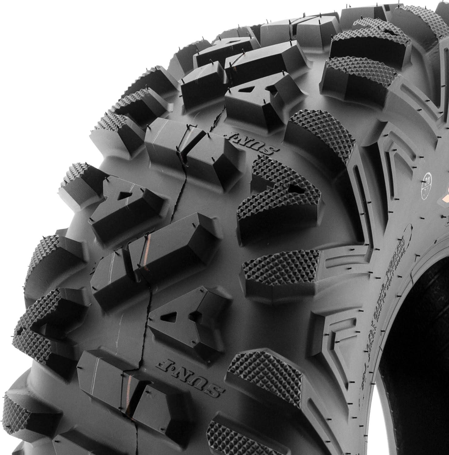 imageSet of 2 SunF PowerI Allterrain ATV UTV Off Road Tires 24x1012 24x10x126 PR Tubeless A03332x10R15