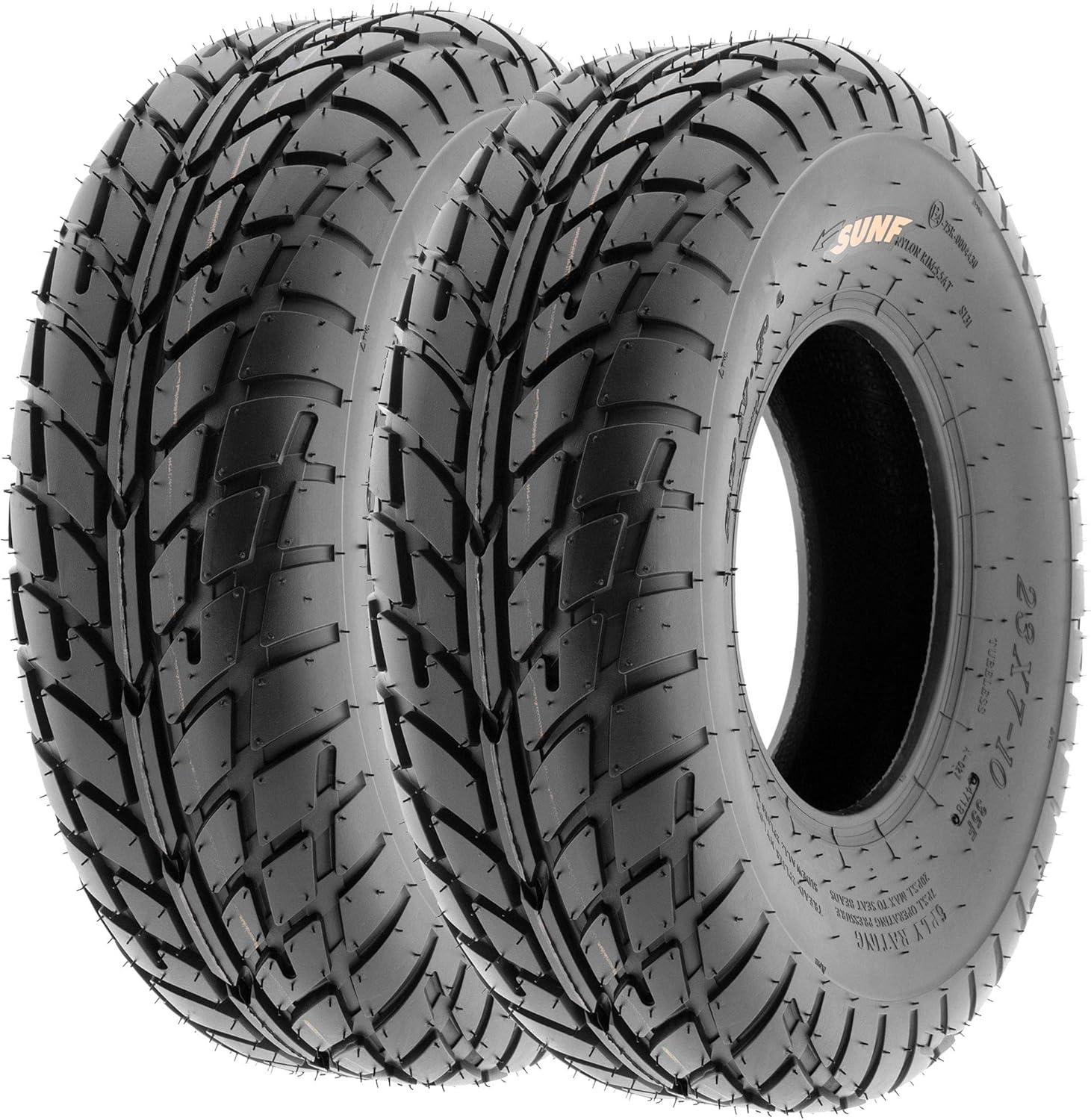 imageSet of 4 SunF 145706 14570x6 Quad ATV UTV 6 Ply Tires Tubeless A02122x710  22x1010