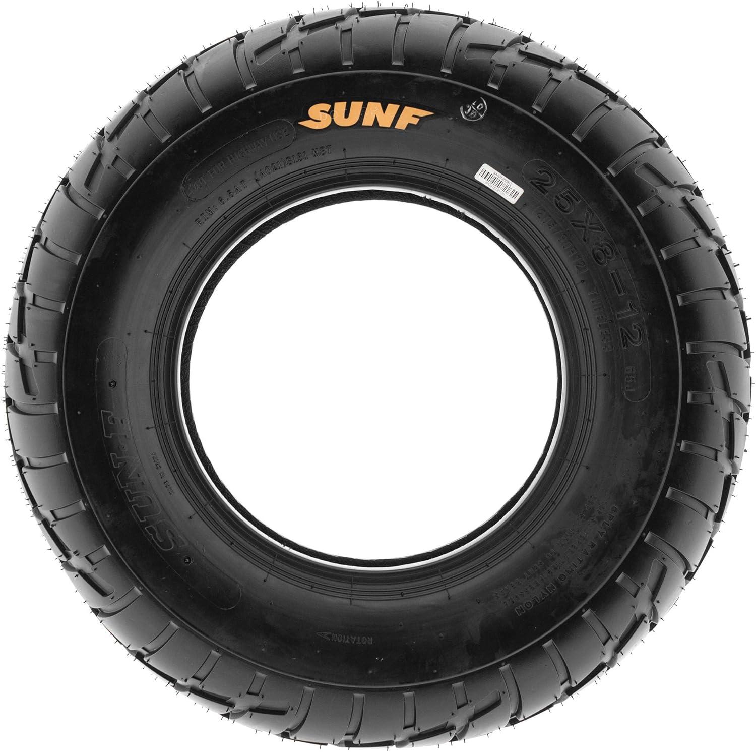 imageSet of 4 SunF 145706 14570x6 Quad ATV UTV 6 Ply Tires Tubeless A02126x814  26x1014