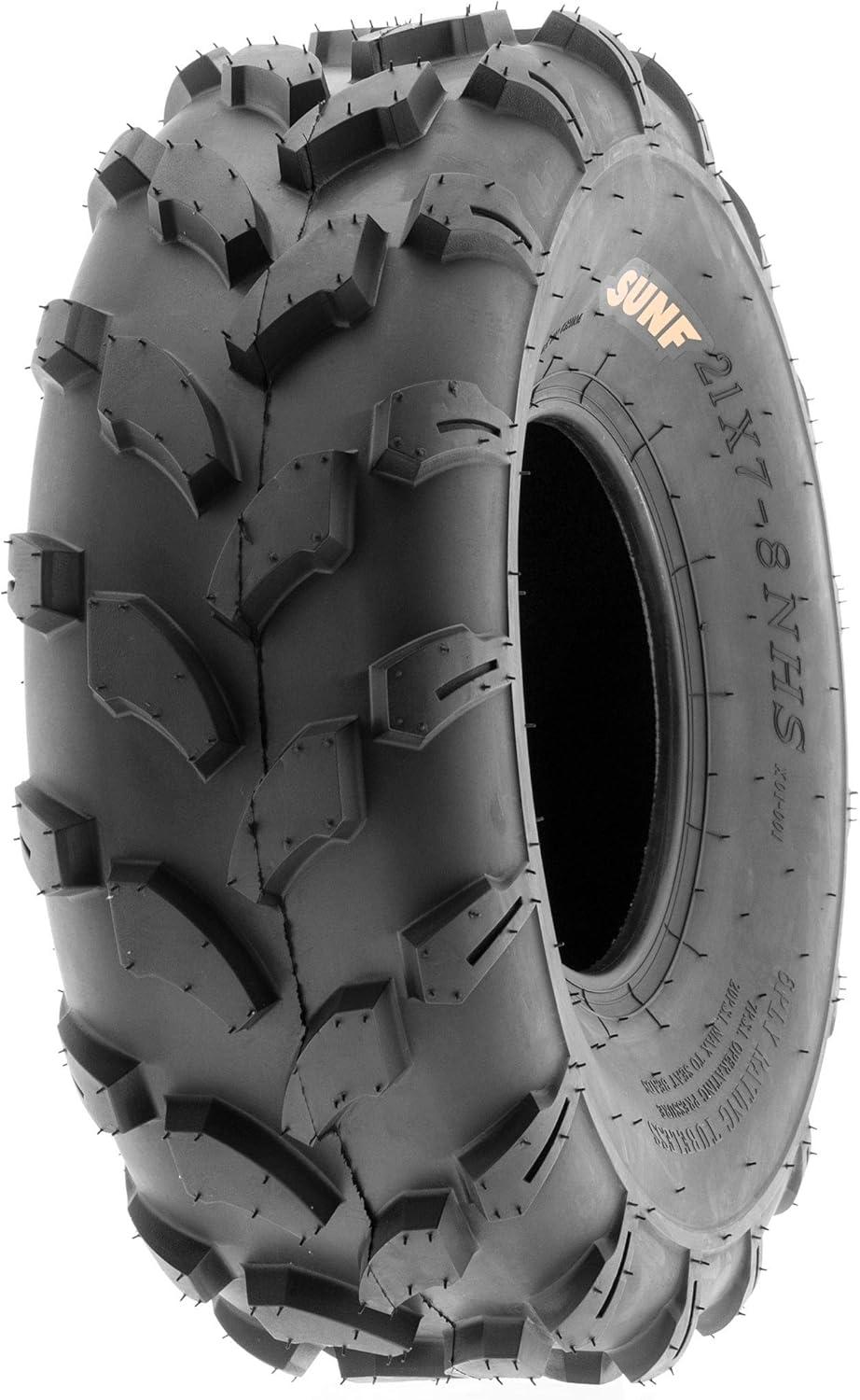 imageSet of 4 SunF A003 OffRoad 18x78 Front ampamp 18x958 Rear ATV UTV LawnMower Tires 6 PR Tubeless18x78 X4