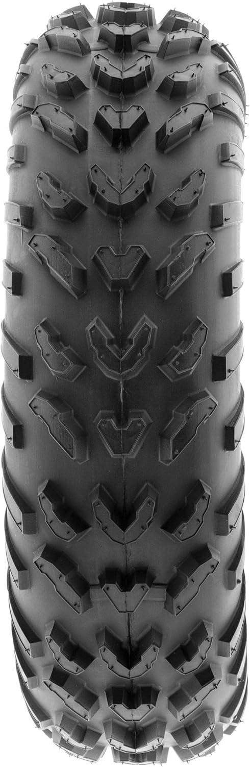 imageSet of 4 SunF A007 ATV GoKart Sport Tires 18x77 Front ampamp 18x77 Rear 4 PR Directional Knobby Tread23x710  23x710