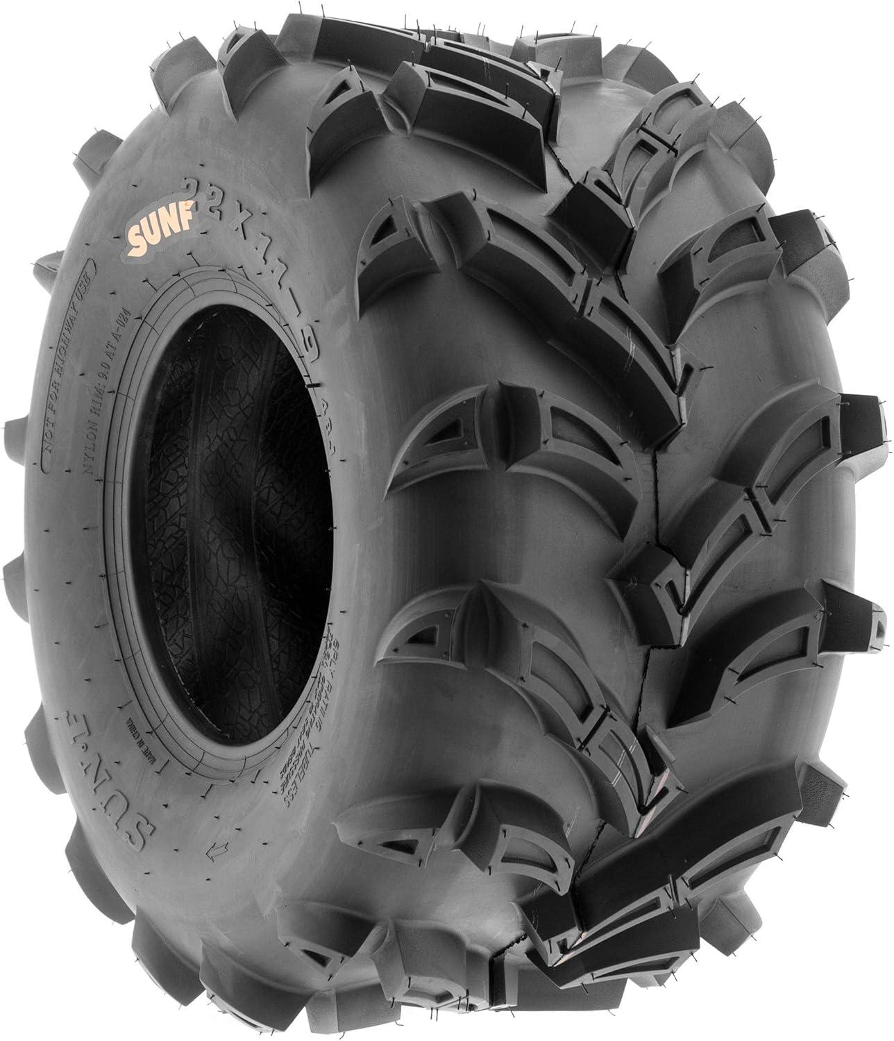 imageSet of 4 SunF A024 ATMudTrail ATV UTV 23x811 Front ampamp 22x119 Rear offroad Tires 6 PR Tubeless23x811  22x119