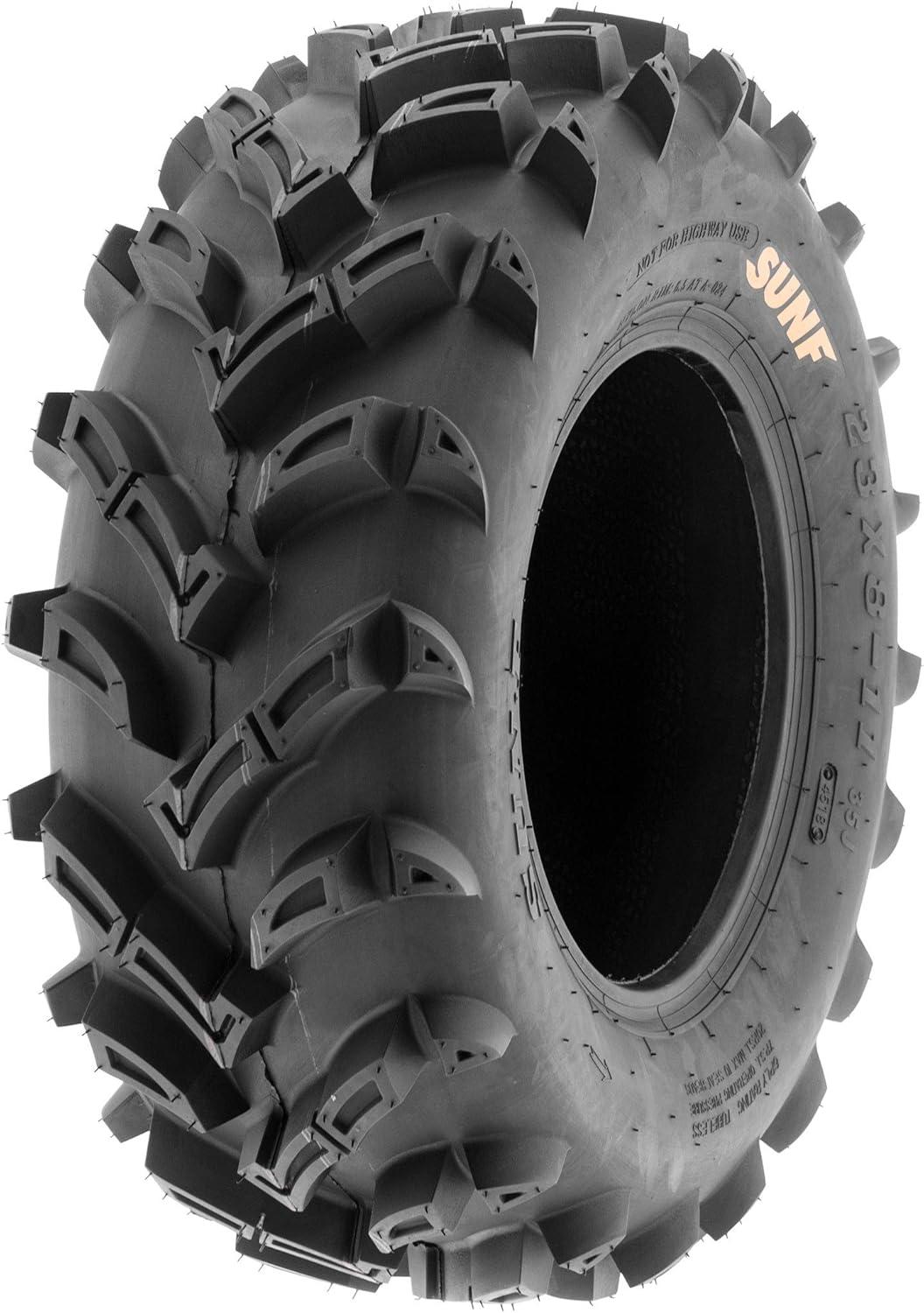 imageSet of 4 SunF A024 ATMudTrail ATV UTV 23x811 Front ampamp 22x119 Rear offroad Tires 6 PR Tubeless23x811  22x119